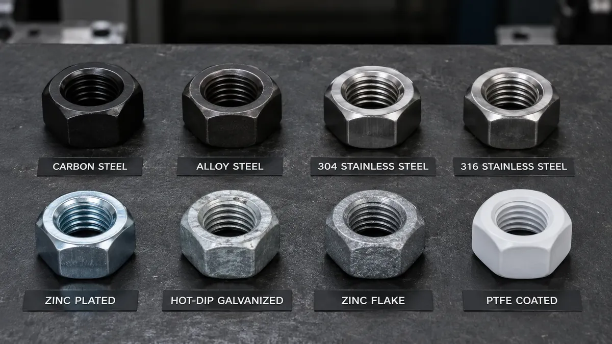 Hex Nut Grades Explained