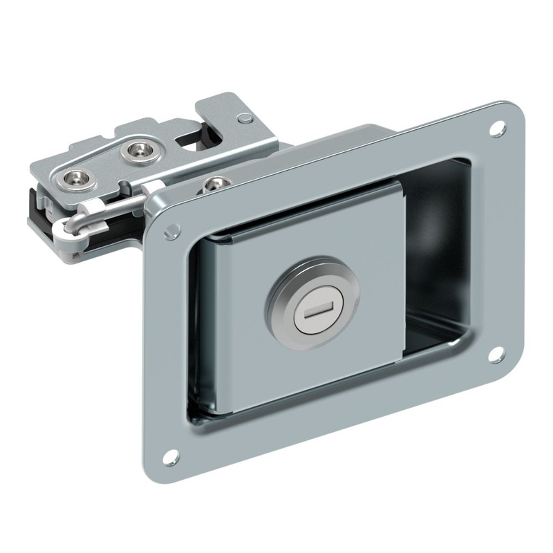 Paddle Actuated Rotary Latch Systems