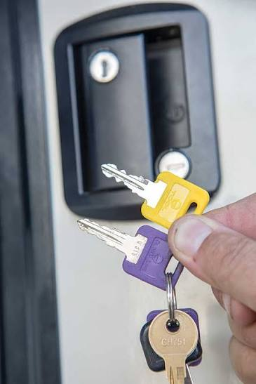 Rv Door Lock Cylinder Control Key Access