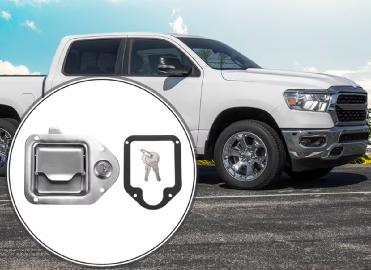 Vehicle and Transportation Compartments Paddle Latch